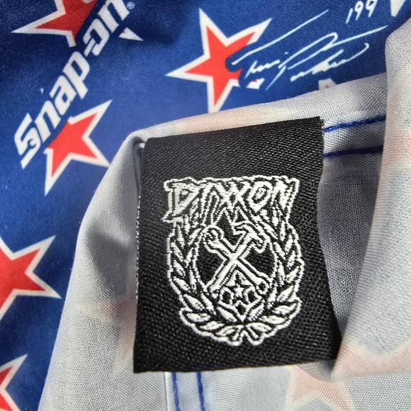 Dixxon Snap-on Shirt Mens XL Travis Pastrana 199 Collab Party Blend Stars Racing - Picture 7 of 9